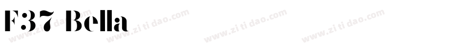 F37 Bella字体转换